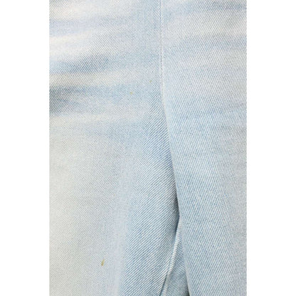 Chanel CC Logo Button Denim Sarah Pants 36 — view 3