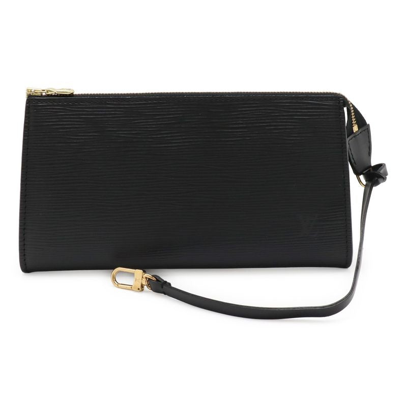 Louis Vuitton Epi Pochette Accessories 21 Accessory Pouch Handbag Noir Black