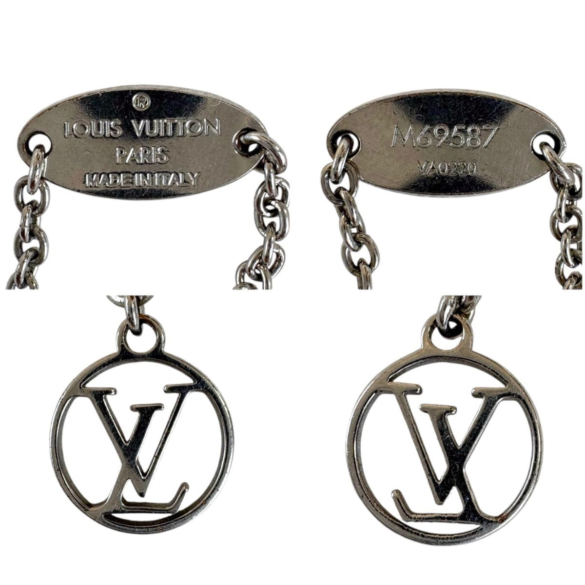 Louis Vuitton Bracelet L to V Rhinestone Circle Logo — view 8