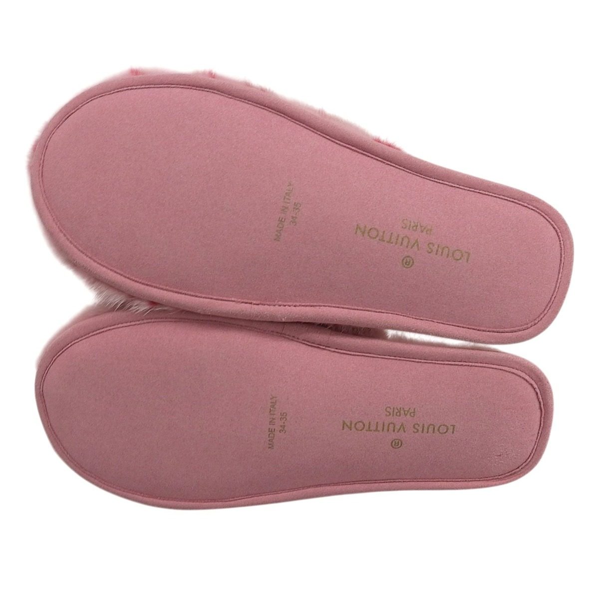 Louis Vuitton LV Suit Line Mule Mink Monogram les Pink Handbag — view 6