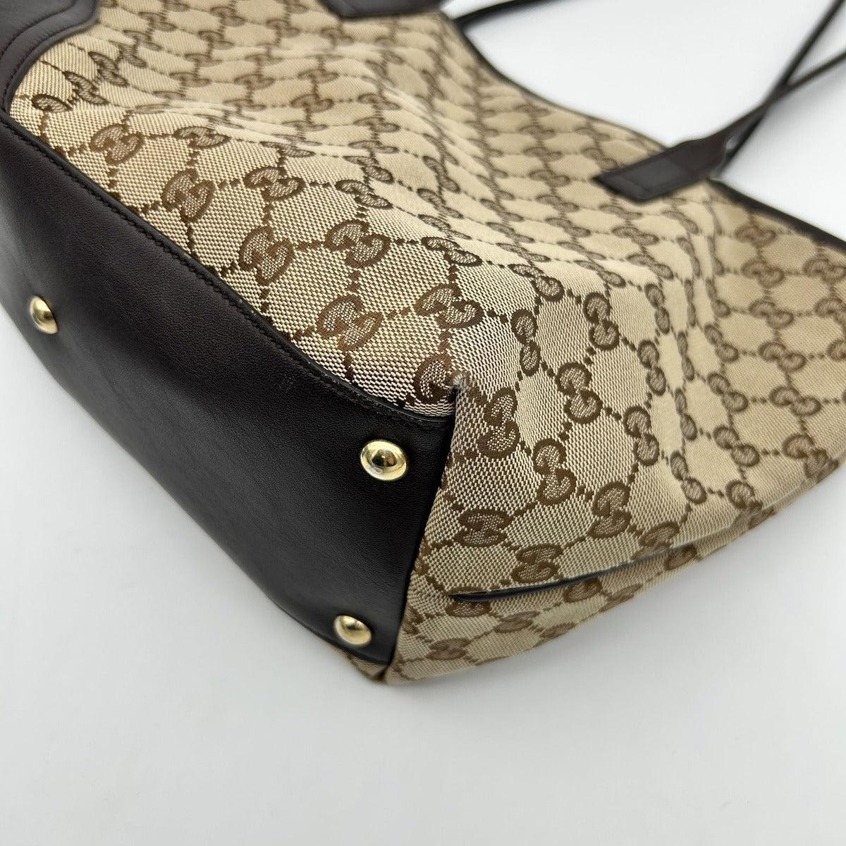 Gucci New Britt GG Canvas Tote — view 9