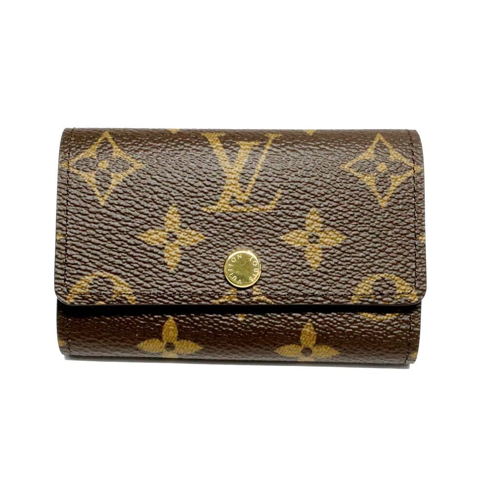 Louis Vuitton Monogram Multicles 6 New Shape Hook Key Case