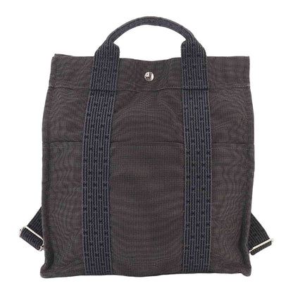 Hermes Her Line Sac a Dos Backpack Canvas Gray Ad PM