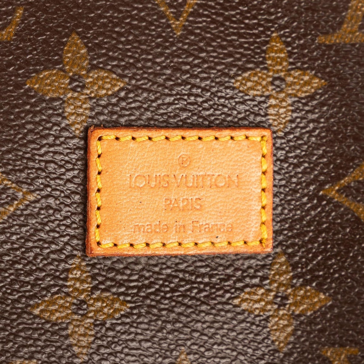Louis Vuitton Saumur Brown Monogram Canvas Shoulder Bag — view 10