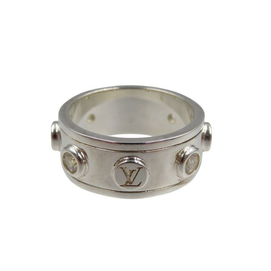 Louis Vuitton Studs M1622 L Silver 925 Ring 1065