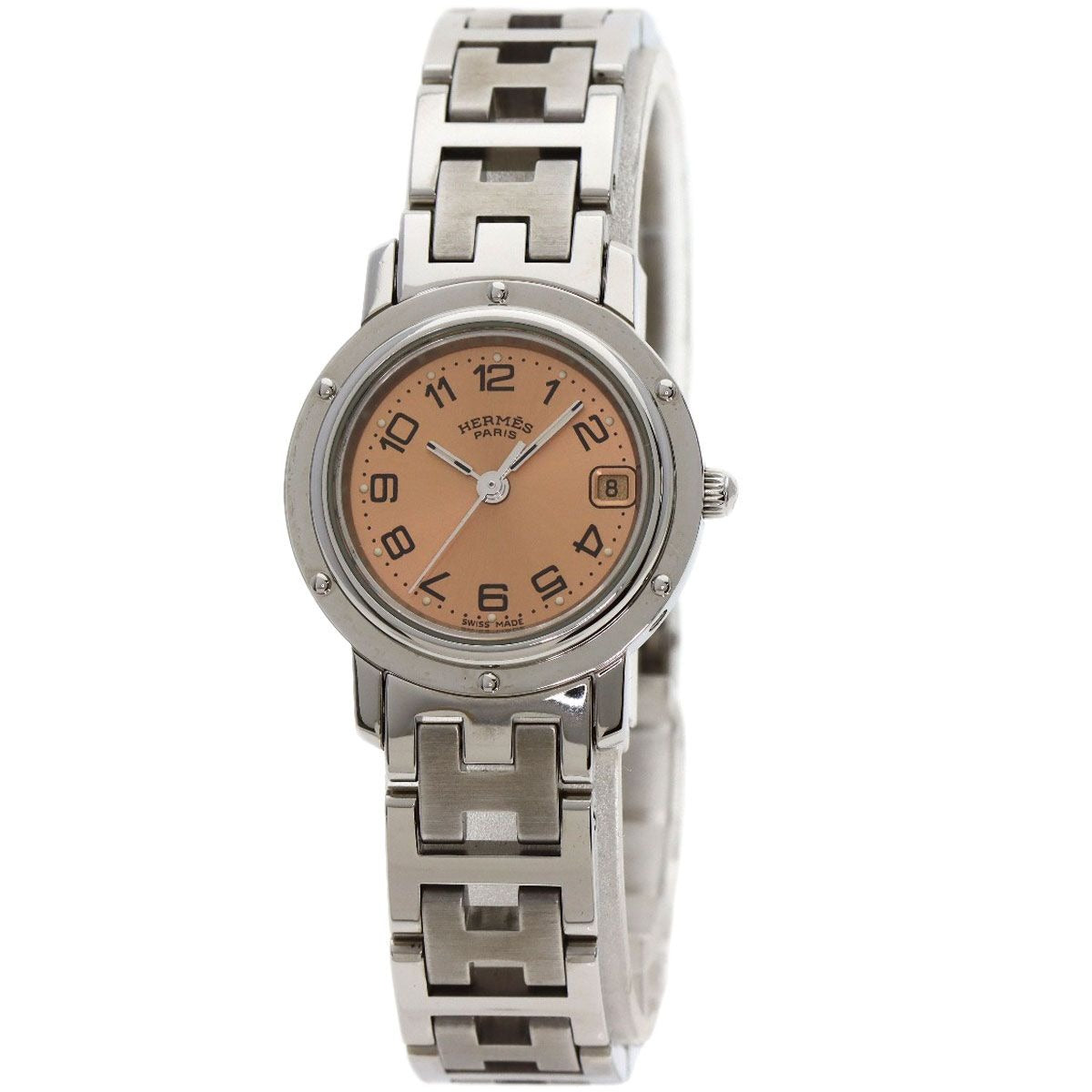 Hermes Clipper Watch SS