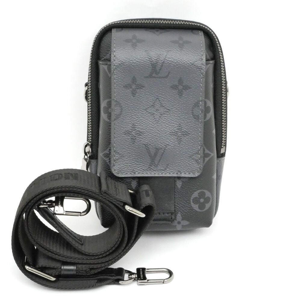 Louis Vuitton Double Phone Pouch Shoulder Bag Monogram