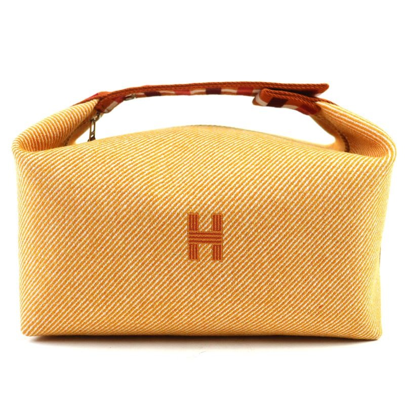 Hermes Brid A Black GM Eau Carre 100% Wool Silver Hardware Serie Button H Logo