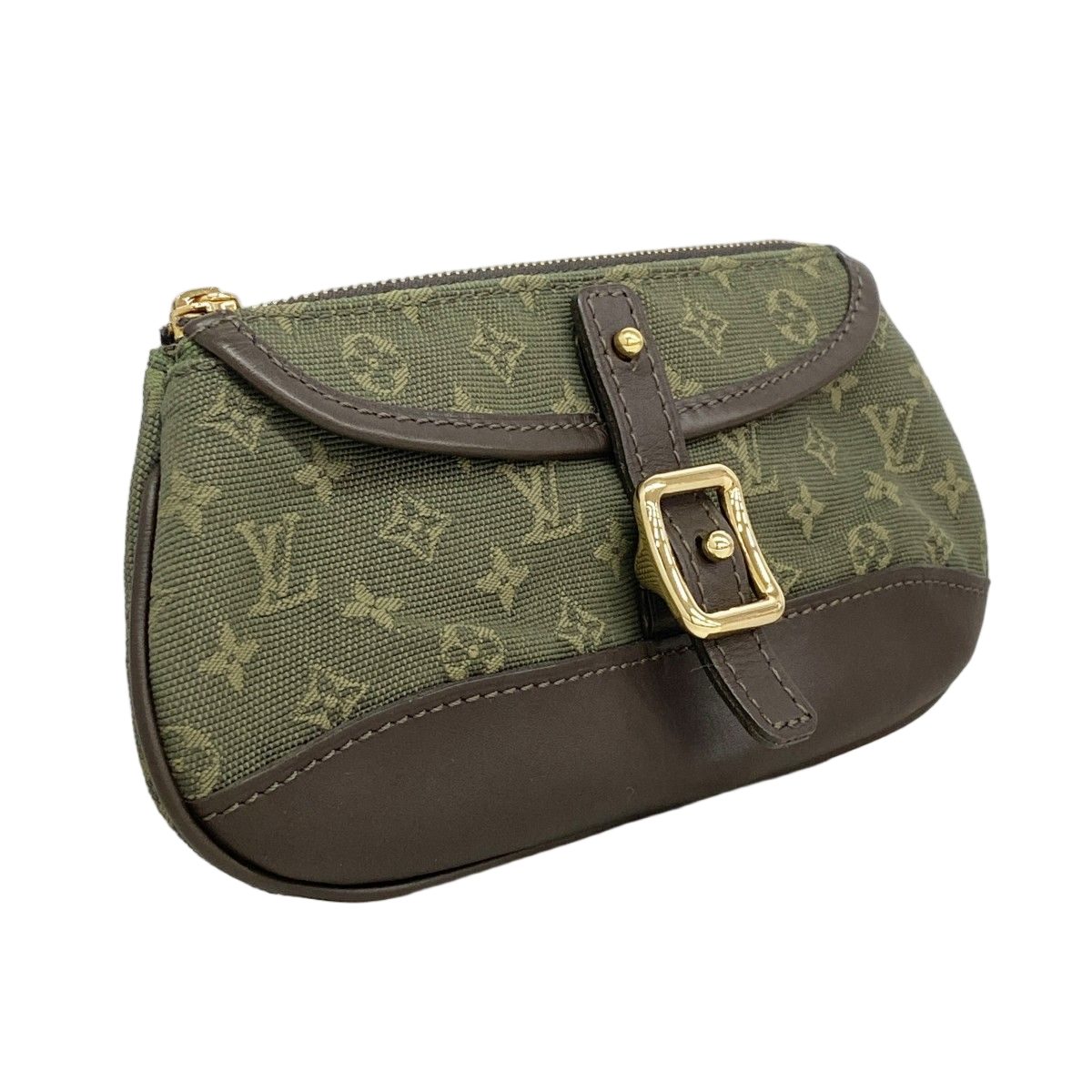 Louis Vuitton Pouch Monogram Mini Ansophie Khaki — view 2