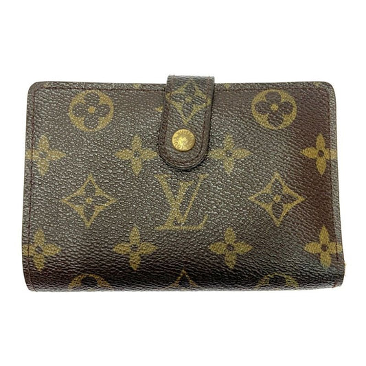 Louis Vuitton Monogram Porte Monnaie Vieviennois Brown Bifold