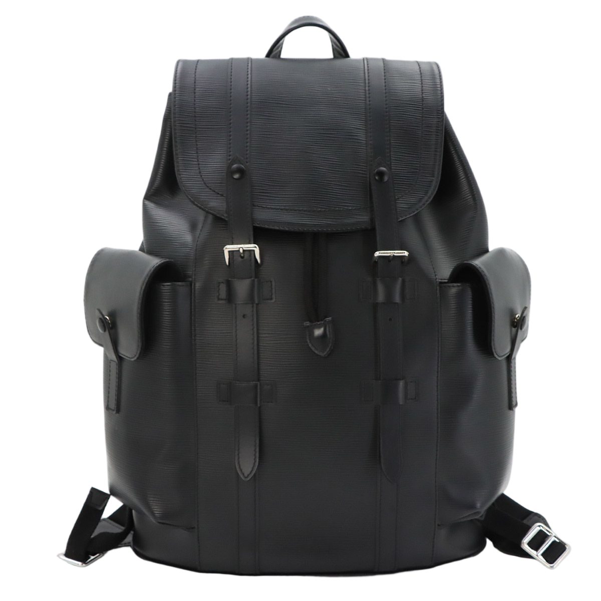 Louis Vuitton Epi Christopher PM Backpack Leather Noir
