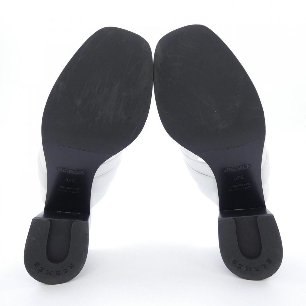 Hermes Glenan Sandals White — view 4