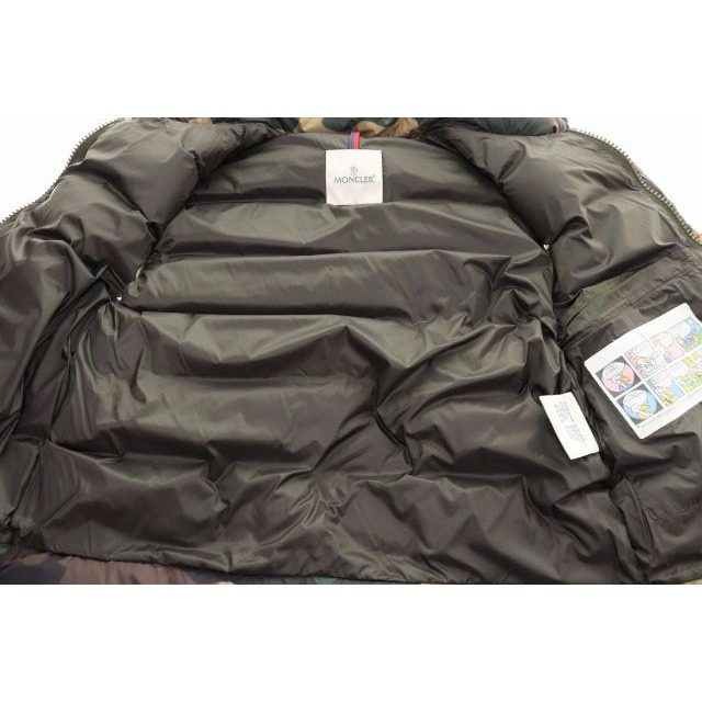 Moncler Tib Gilet 3 B Down Vest Camouflage Pattern — view 5