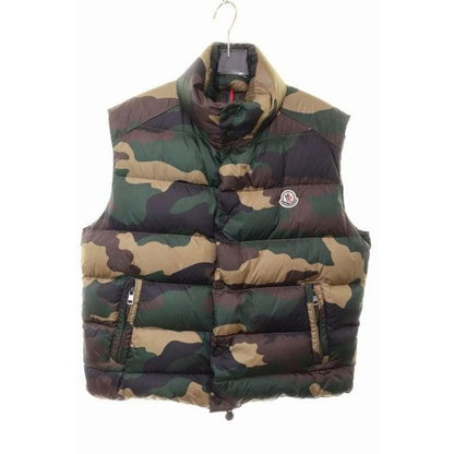 Moncler Tib Gilet 3 B Down Vest Camouflage Pattern