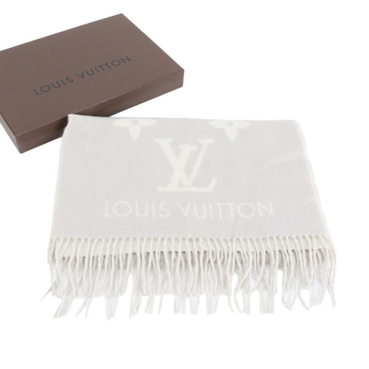 Louis Vuitton Reykjavik Scarf Cashmere 100% Gray