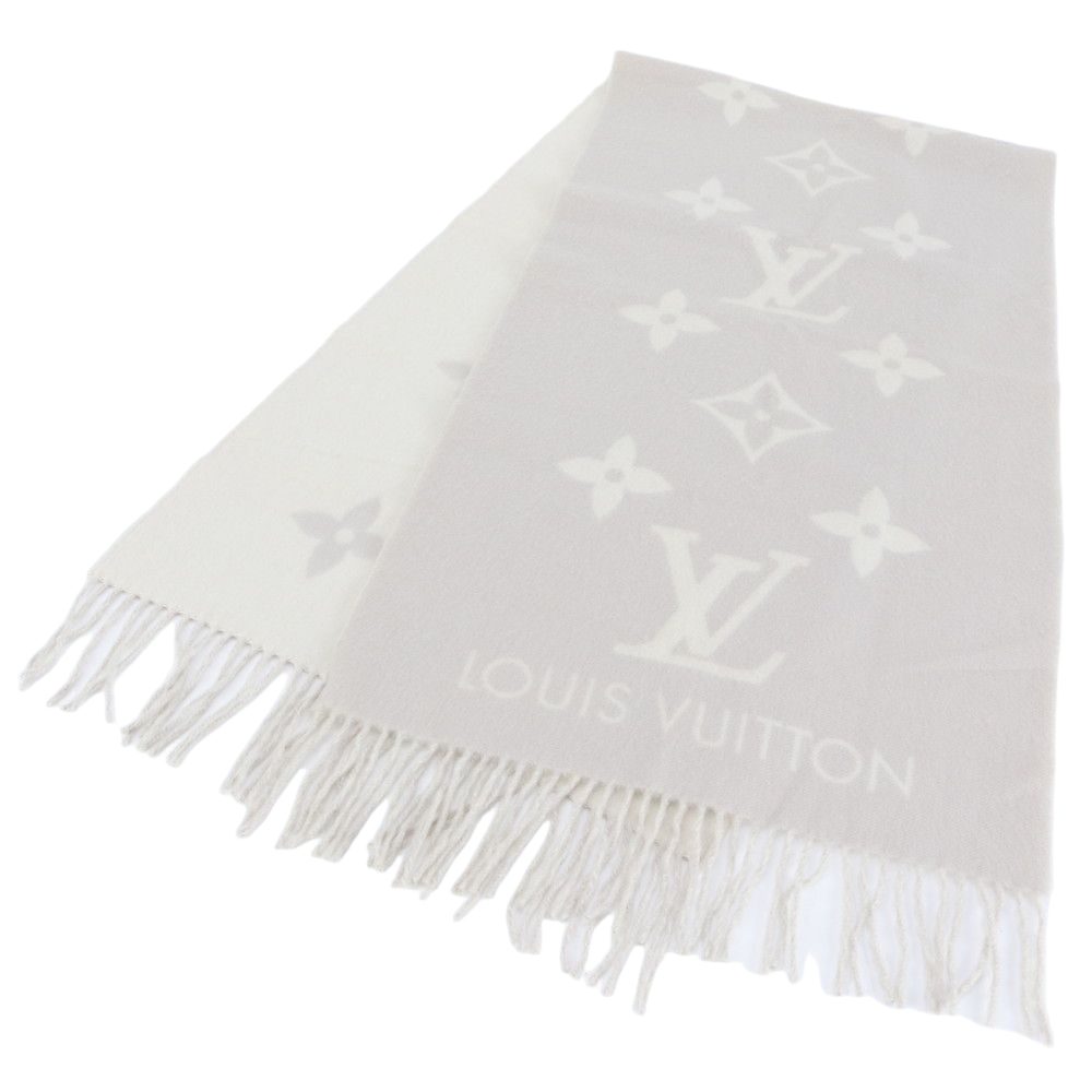 Louis Vuitton Reykjavik Scarf Cashmere 100% Gray — view 2