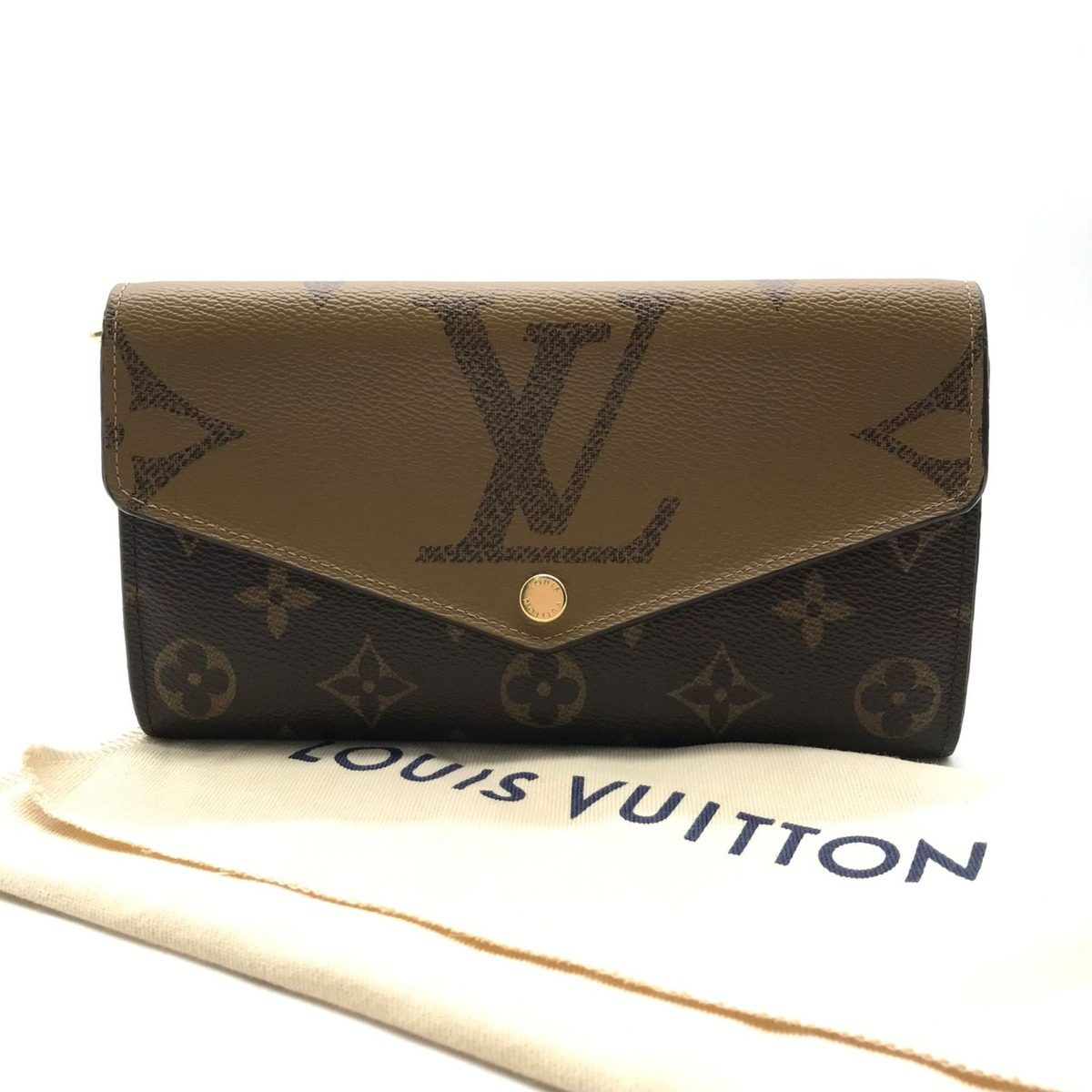 Louis Vuitton Monogram Giant Reverse Portefeuille Wallet