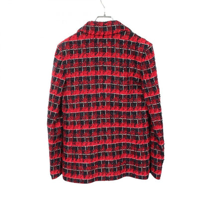 Chanel Tailored Jacket CC Logo Button Tweed Nylon — view 2