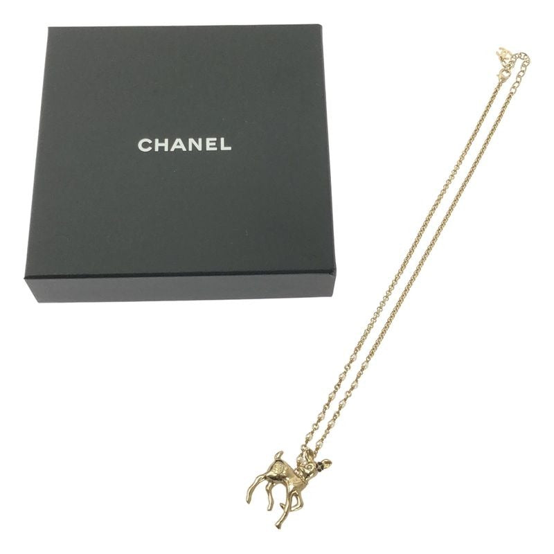 Chanel 2025 SS Abf289 Coco Mark Bambi Rhinestone Faux Pearl Decoration