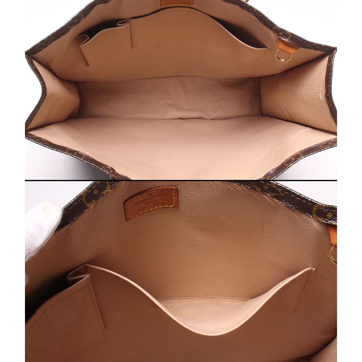 Louis Vuitton Tote Sac Plat Monogram — view 5