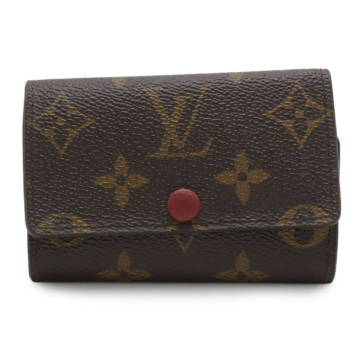 Louis Vuitton Monogram Multicles 6 Key Case Fuchsia Holder