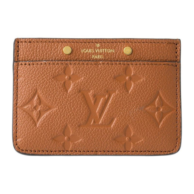 Louis Vuitton Card Case Holdere Surple Cognac