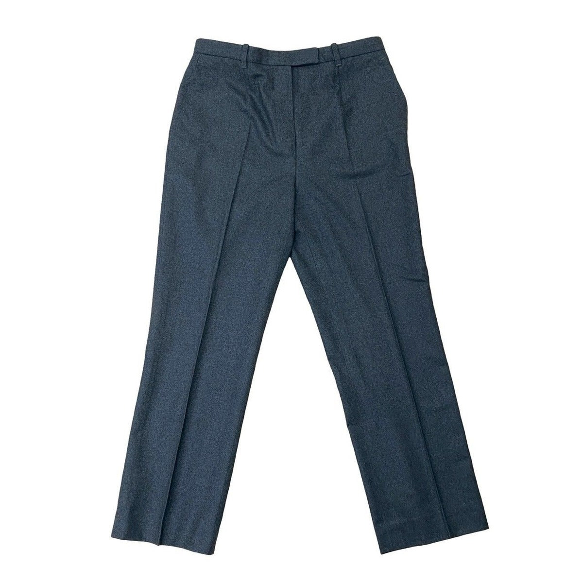 Hermes Wool Slacks Center Press Pants Trousers 40