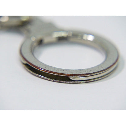 Louis Vuitton Porte Cles Initial LV Key Holder Key Ring Metal Silver — view 4