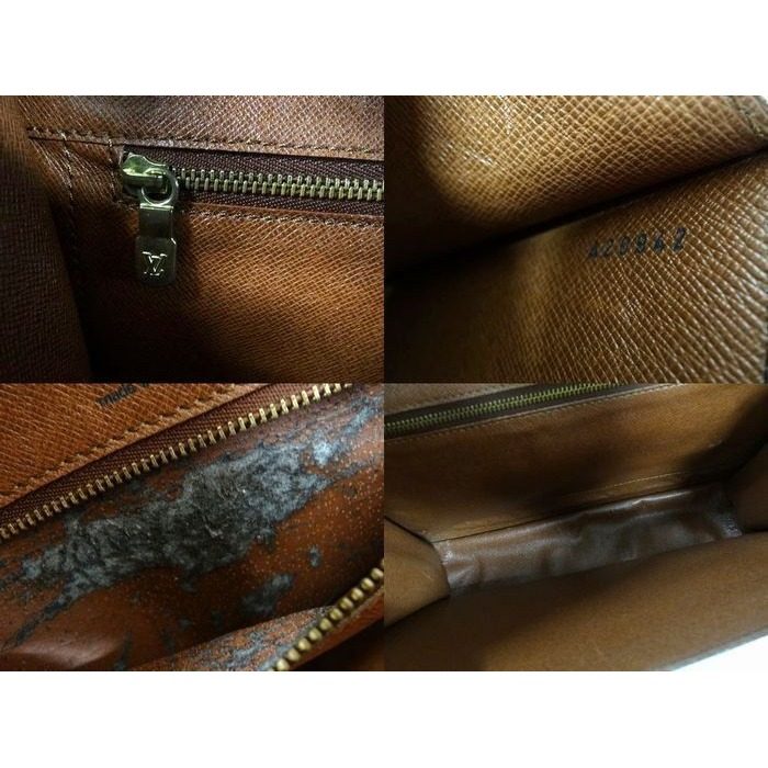 Louis Vuitton Monceau 2-Way Monogram Leather Shoulder Bag 8C — view 5