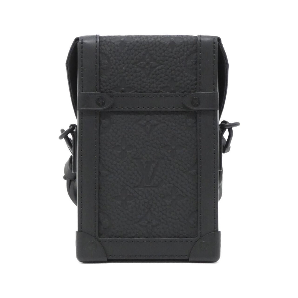 Louis Vuitton Taurillon Monogram Vertical Trunk Wearable Wallet Shoulder Bag — view 2
