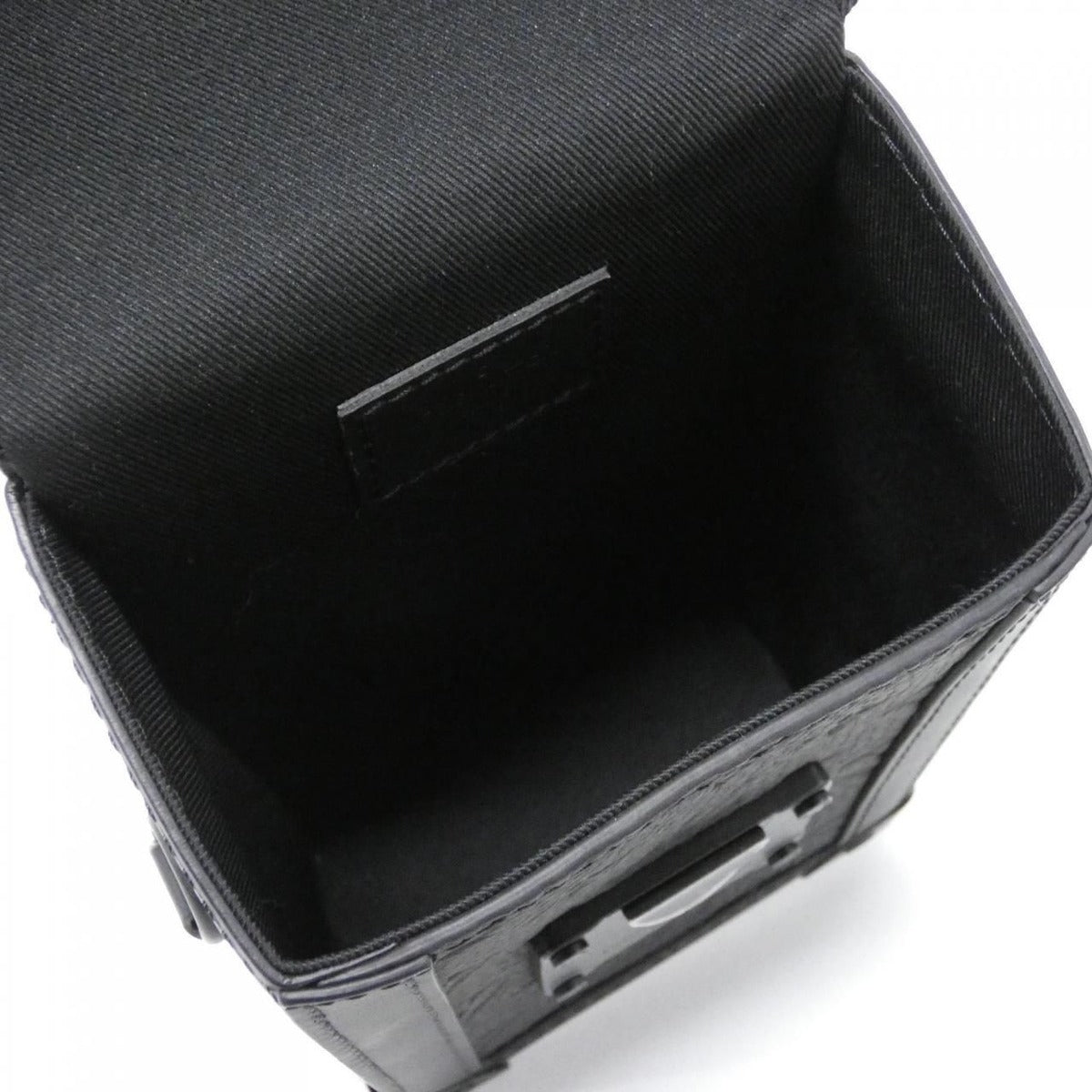 Louis Vuitton Taurillon Monogram Vertical Trunk Wearable Wallet Shoulder Bag — view 6
