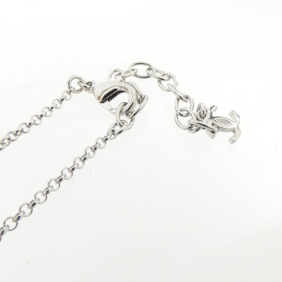 Chanel Necklace Silver — view 3