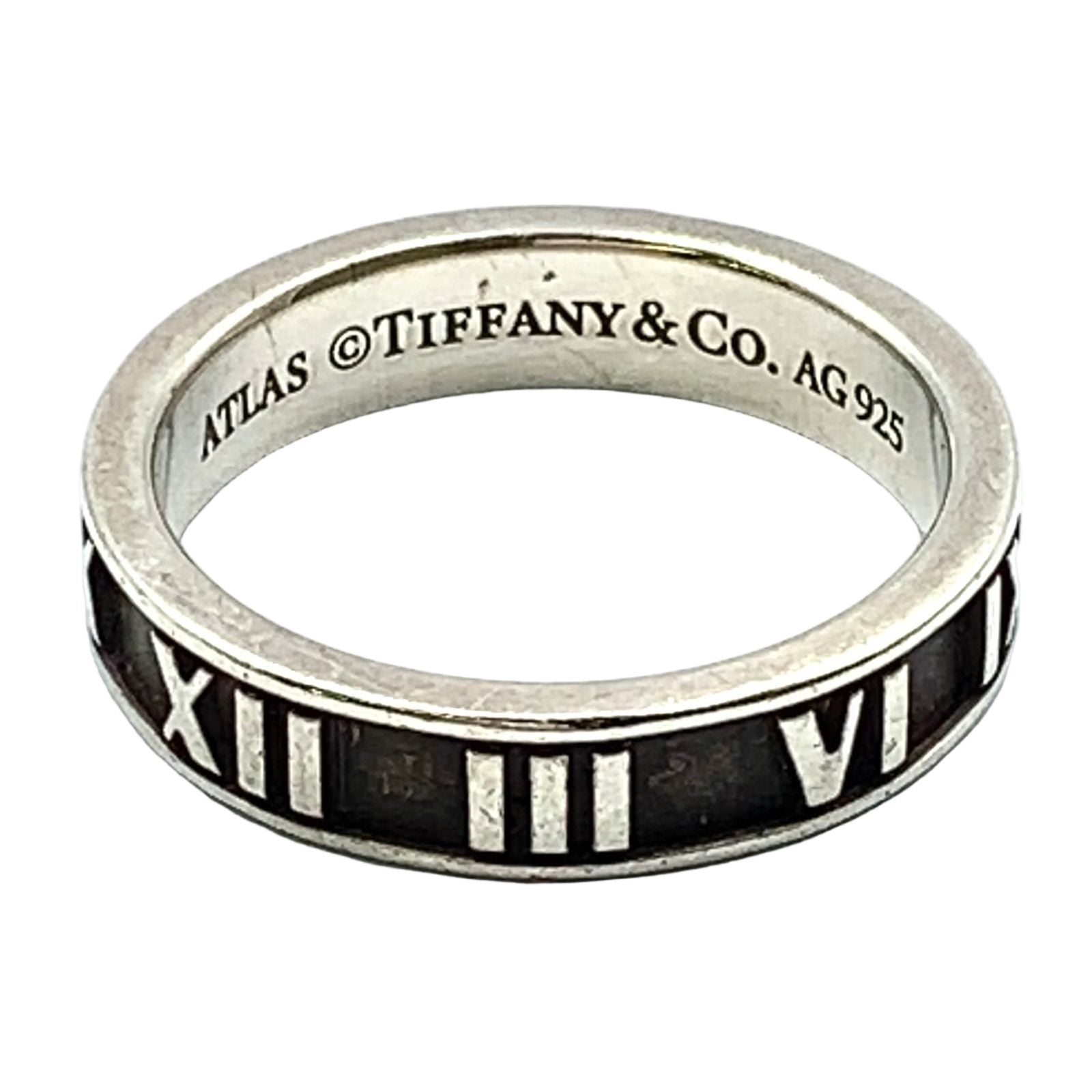 Tiffany & Co Atlas Silver Ring