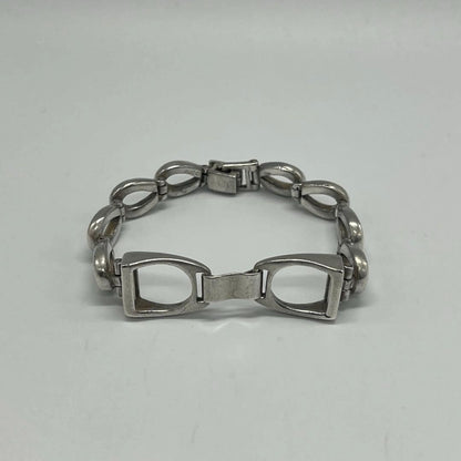Gucci Horsebit Chain Bracelet SV 925 Vintage