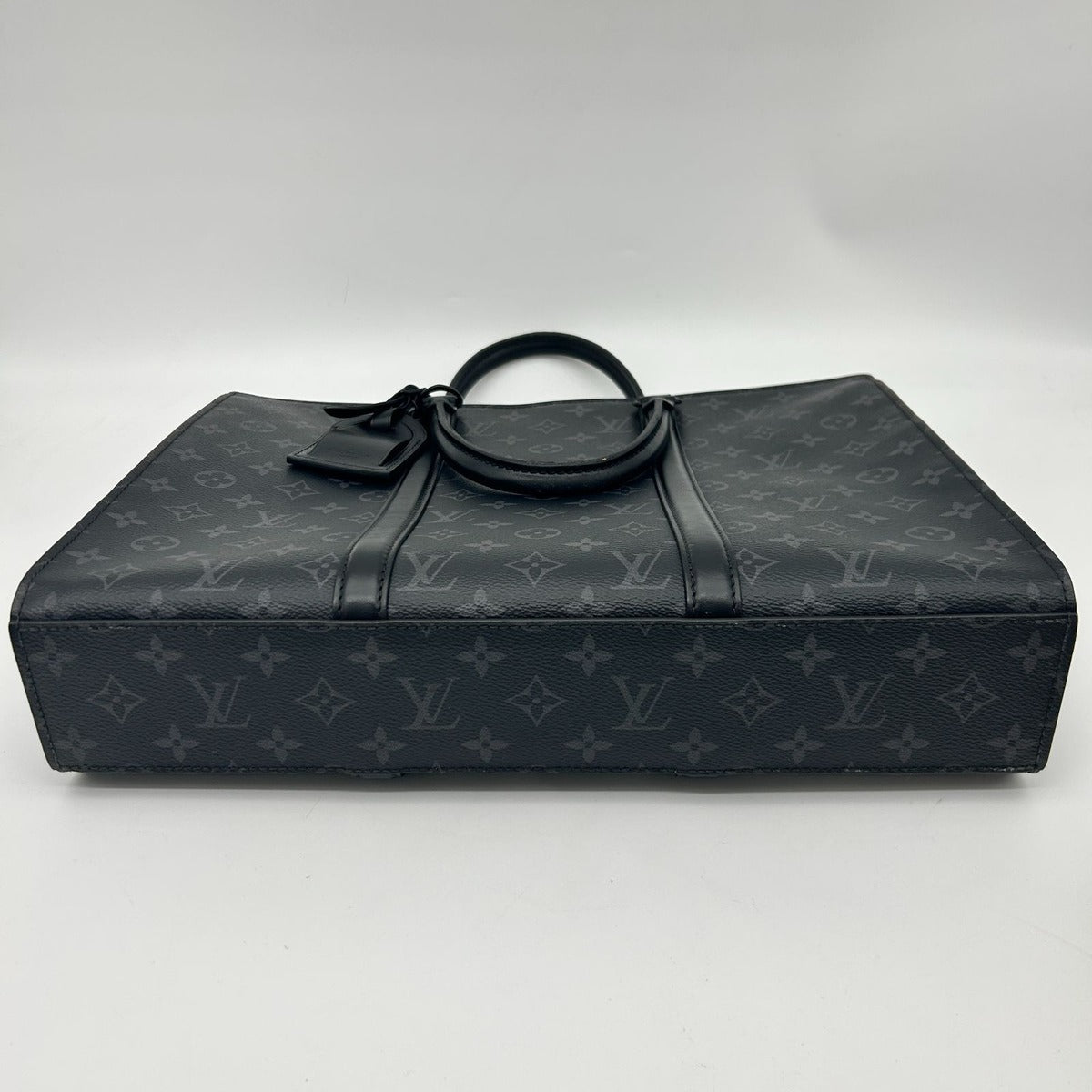 Louis Vuitton Monogram Eclipse Sac Plat Horizontal Zip Tote — view 9
