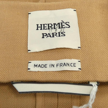 Hermes Supple Coat Beige 40 — view 4
