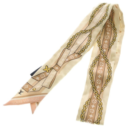 Louis Vuitton Bandeau BB Silk Scarf Beige