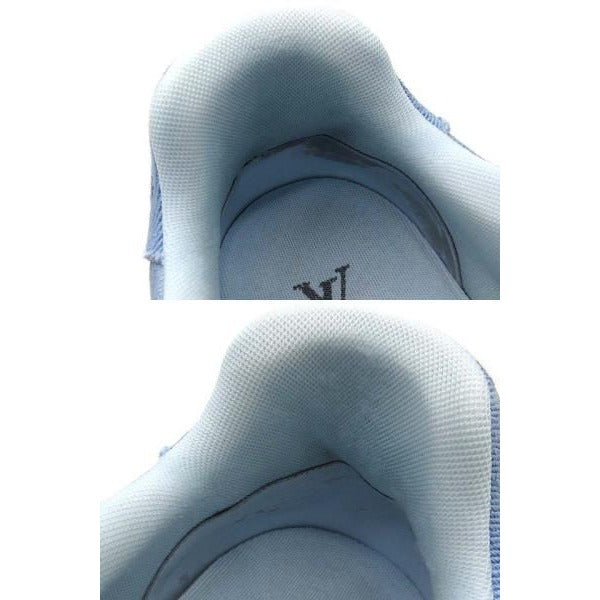 Louis Vuitton Trainer Line Monogram Denim Bleached Sneakers — view 7