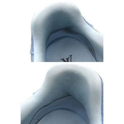 Louis Vuitton Trainer Line Monogram Denim Bleached Sneakers — view 7