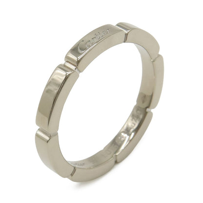 Cartier Maillon Panthere Wedding Ring 18k White Gold 55