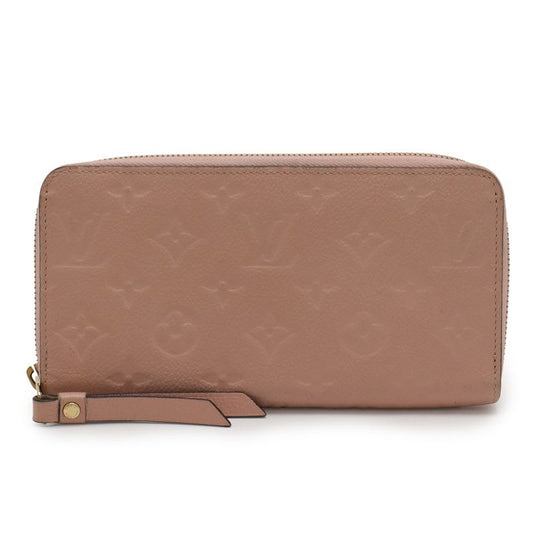 Louis Vuitton Monogram Empreinte Zippy Wallet Round Zipper Long Leather