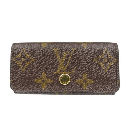 Louis Vuitton Multicles 4 Monogram IC Chip Brown Key Case 0517