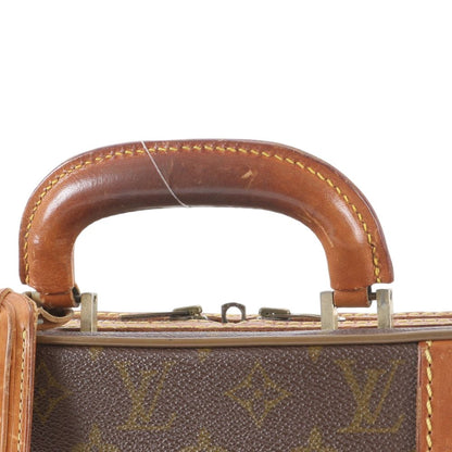 Louis Vuitton Monogram Stratos 50 Leather Trunk Hard Case Boston Bag Business — view 2