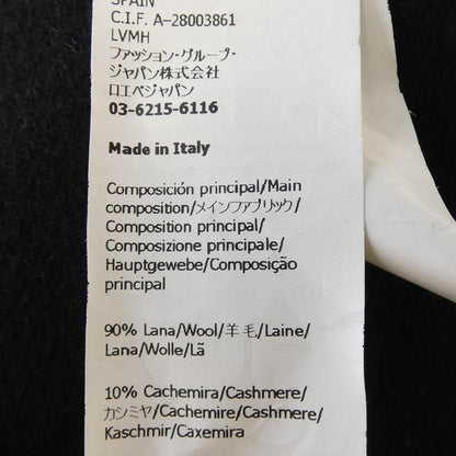 Loewe Anagram Coat Cashmere Black — view 3