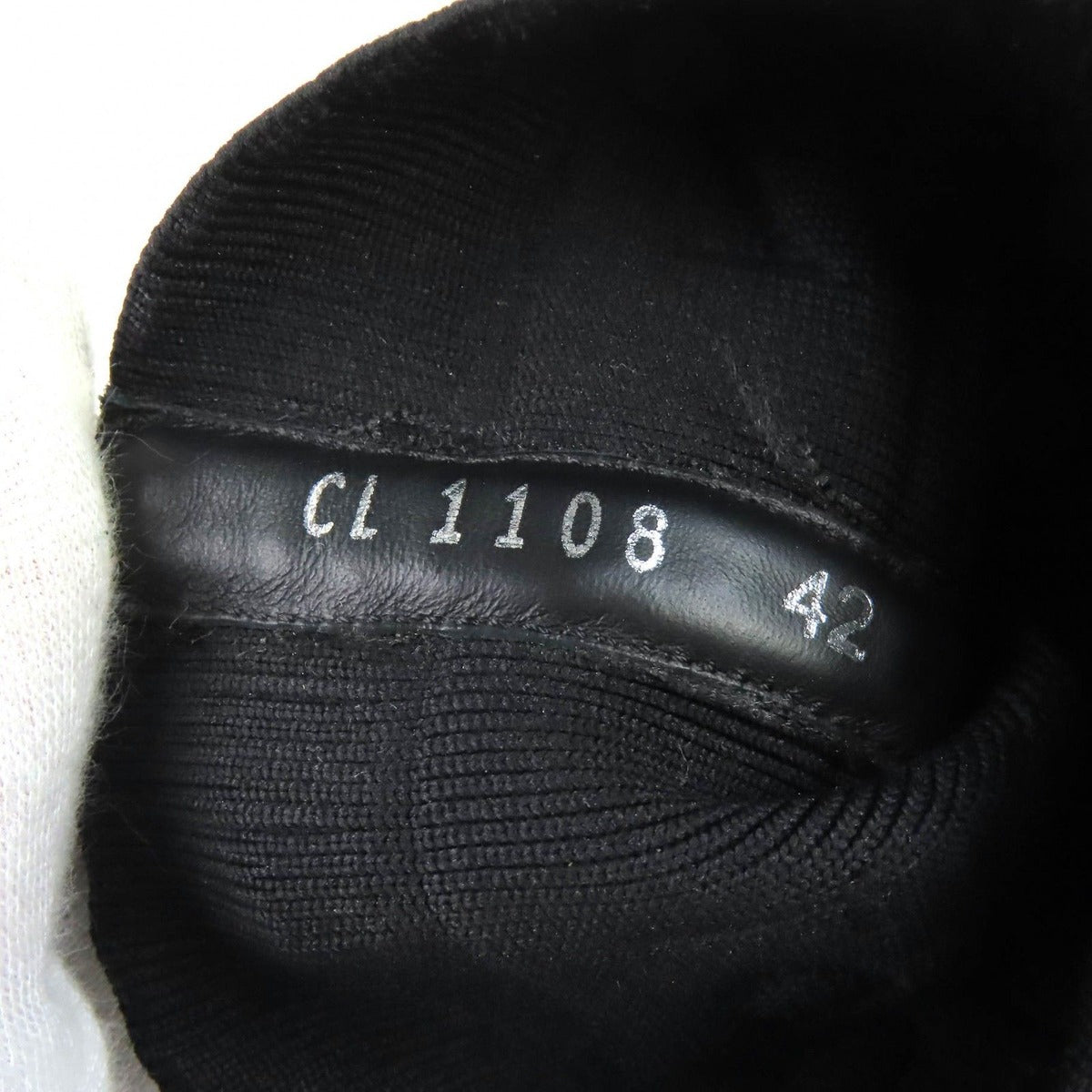 Louis Vuitton LV Arc Light Line Logo Socks Sneakers Black 42 — view 12