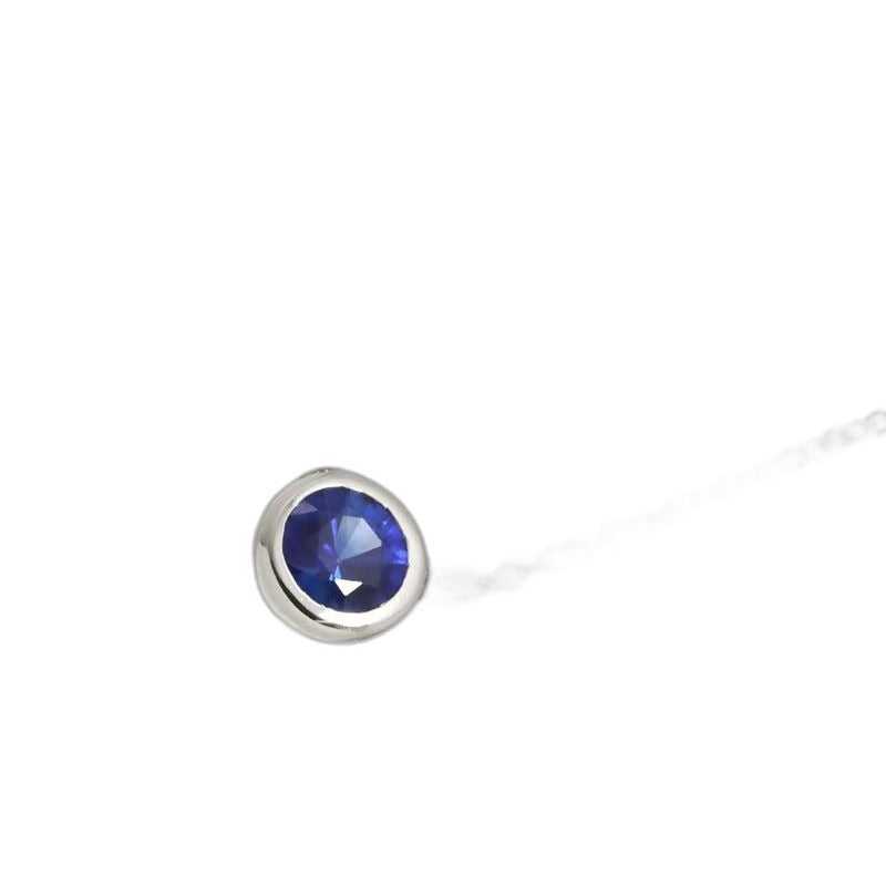 Tiffany & Co by the Yard Saffiano Necklace Pt Platinum
