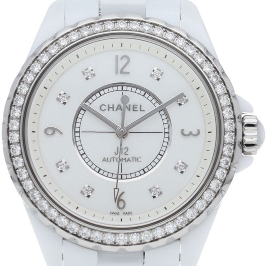 Chanel Watch Diamond Bezel Ceramic