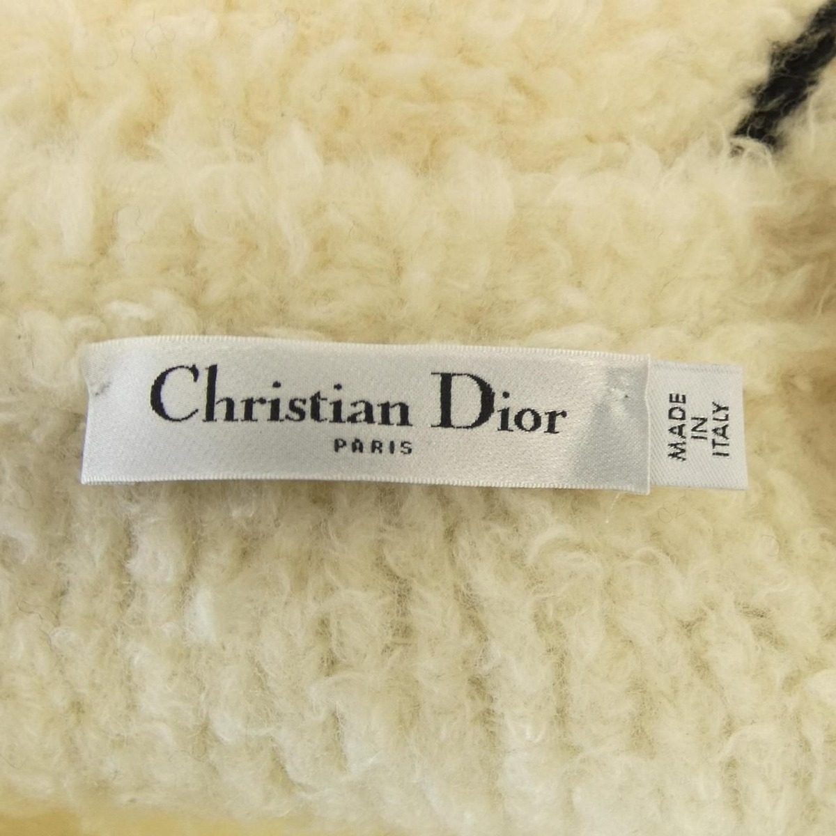 Dior Technical Wool Knit Sweater — view 4