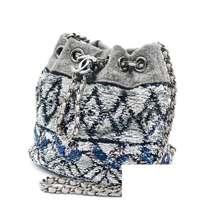 Chanel Shoulder Bag Wool