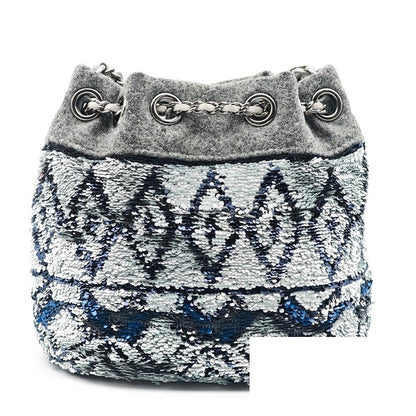 Chanel Shoulder Bag Wool